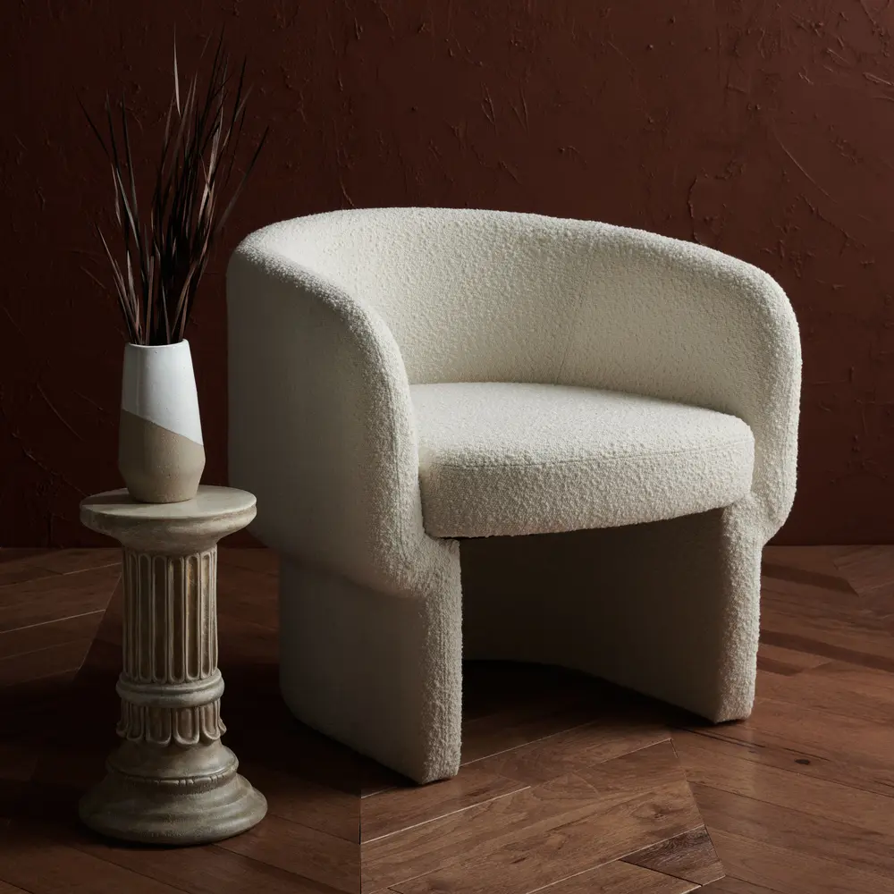 Kellyanne Boucle Modern Accent Chair