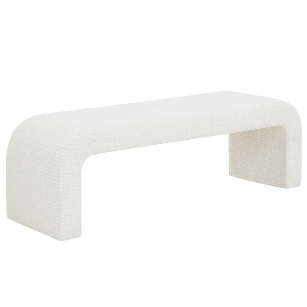 Caralynn Boucle Bench