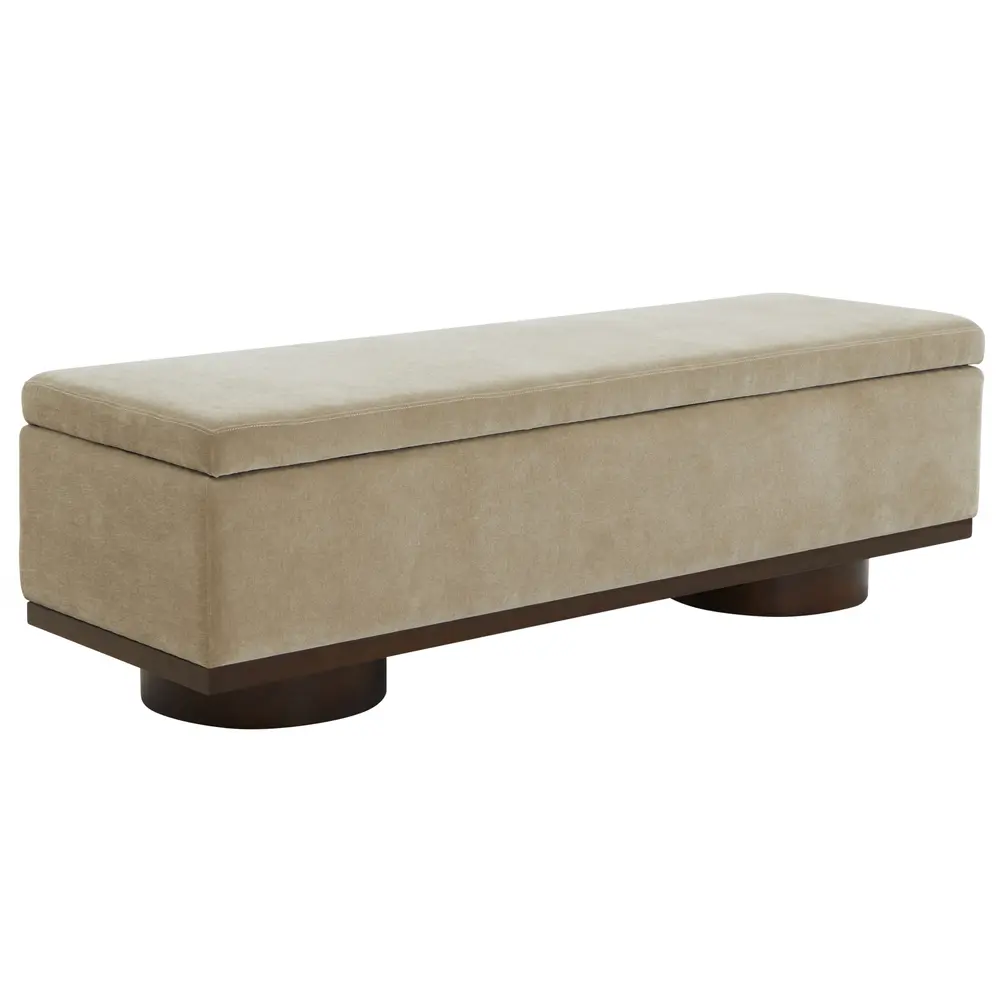 Vianna Velvet Storage Bench
