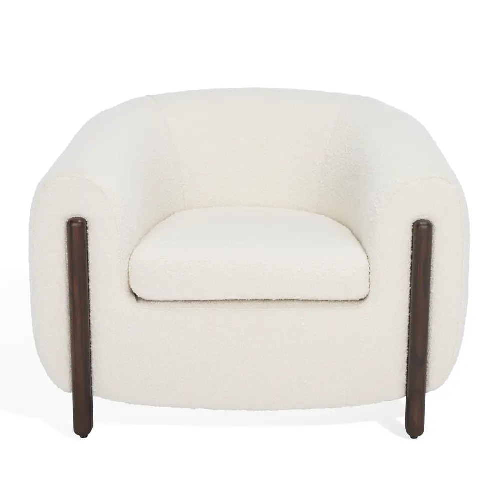 Westley Barrel Back Teddy Accent Chair