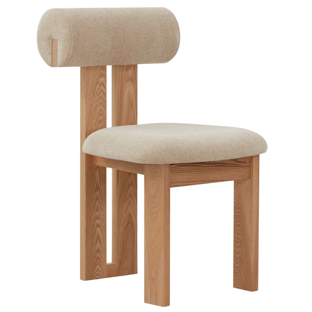 Halloway Boucle And Wood Dining Chair