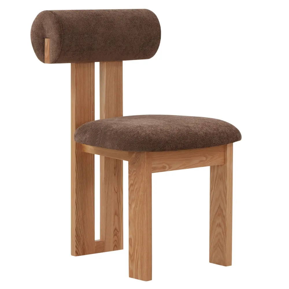 Halloway Boucle And Wood Dining Chair