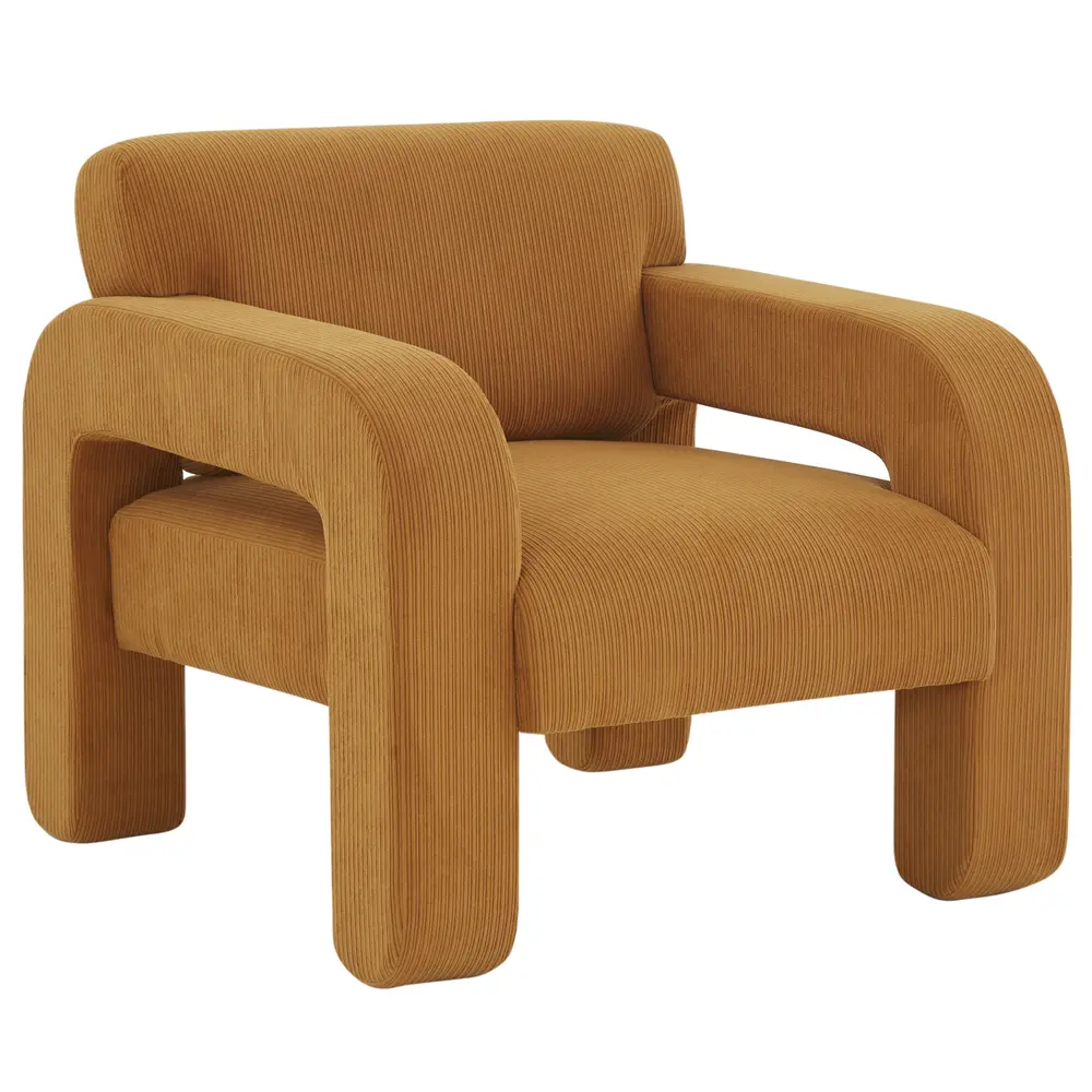 Petey Corduroy Accent Chair
