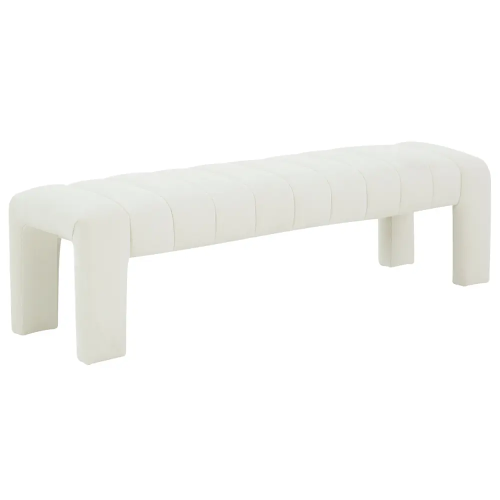 Bellisima Channel Tufted Bench