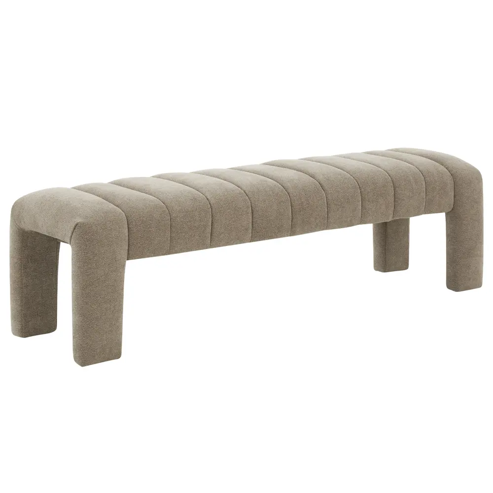 Bellisima Channel Tufted Bench
