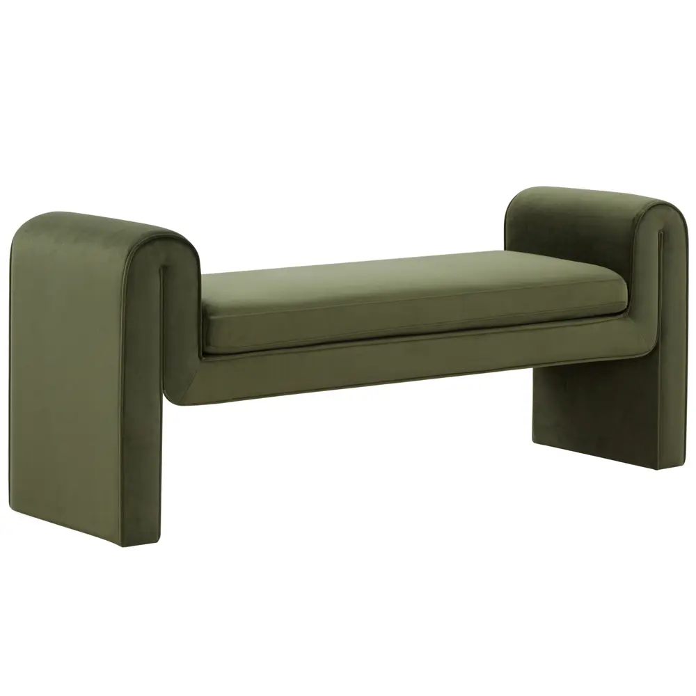 Garth Velvet Bench