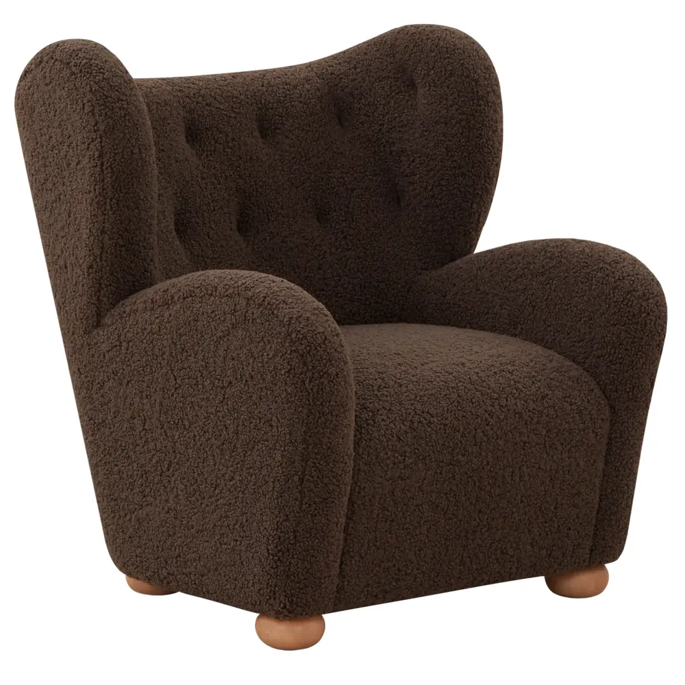 Galloway Wingback Teddy Accent Chair