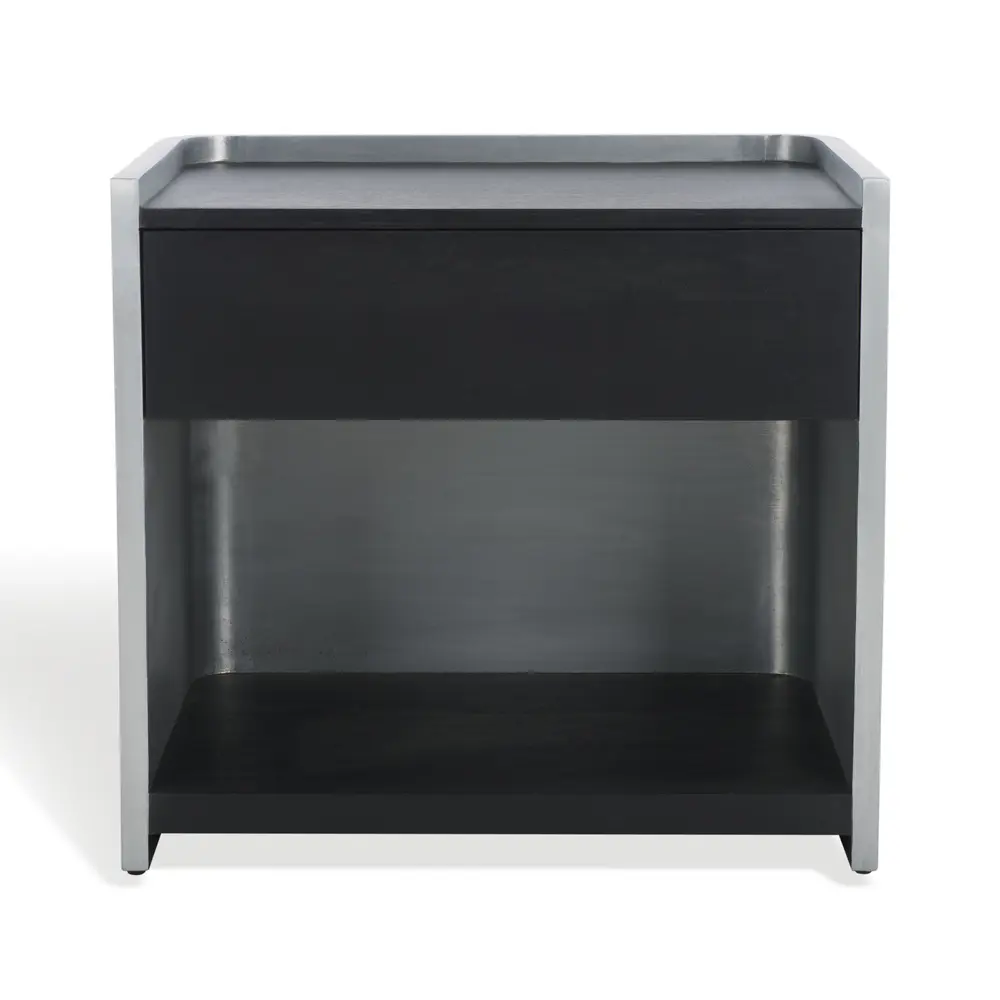 Ottawa Wood And Aluminum Nightstand