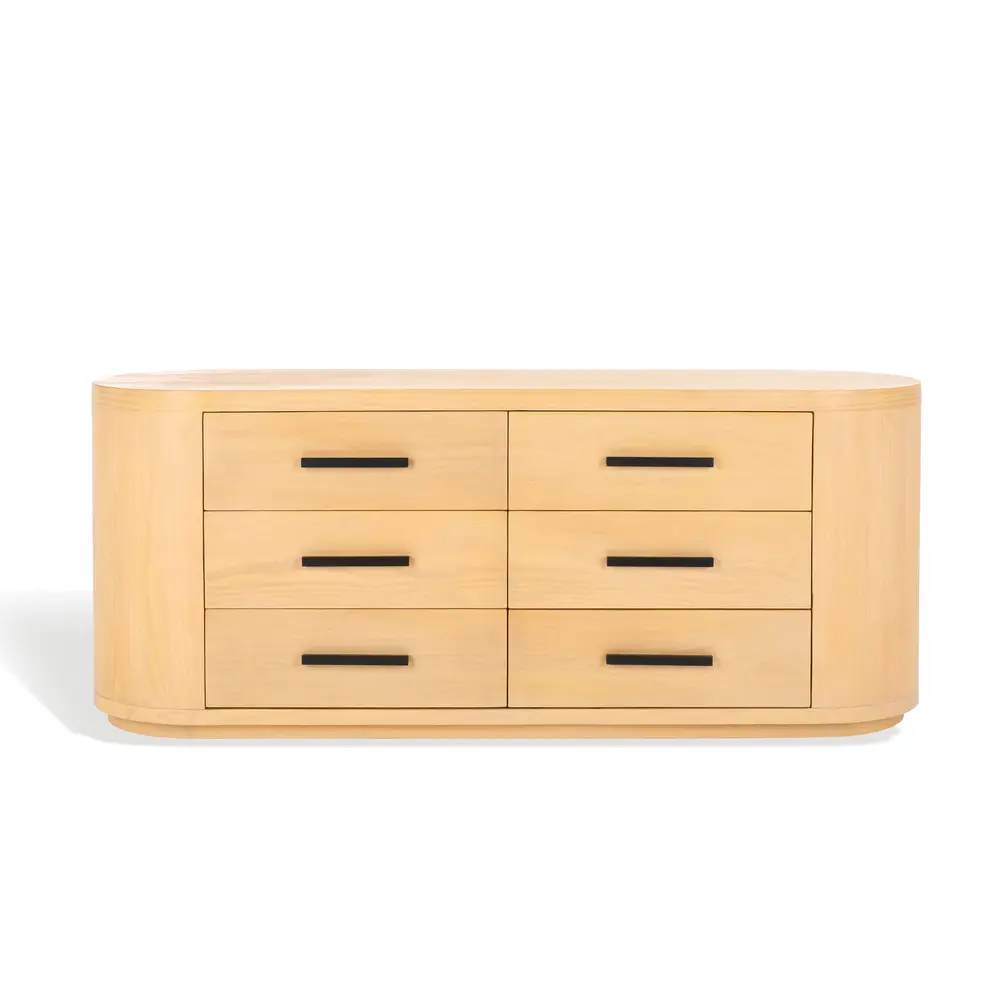 Lauryn Wood Oval Dresser