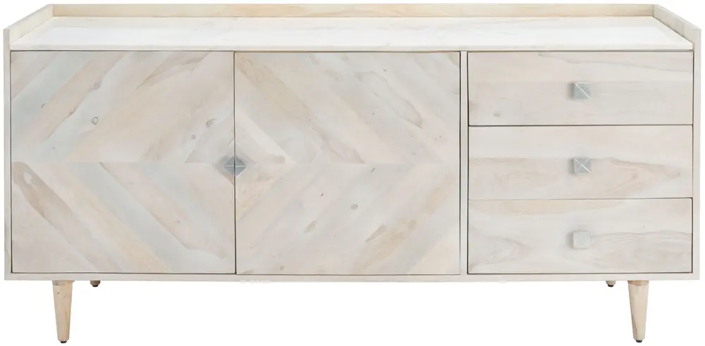 Cora Rose Herringbone Sideboard