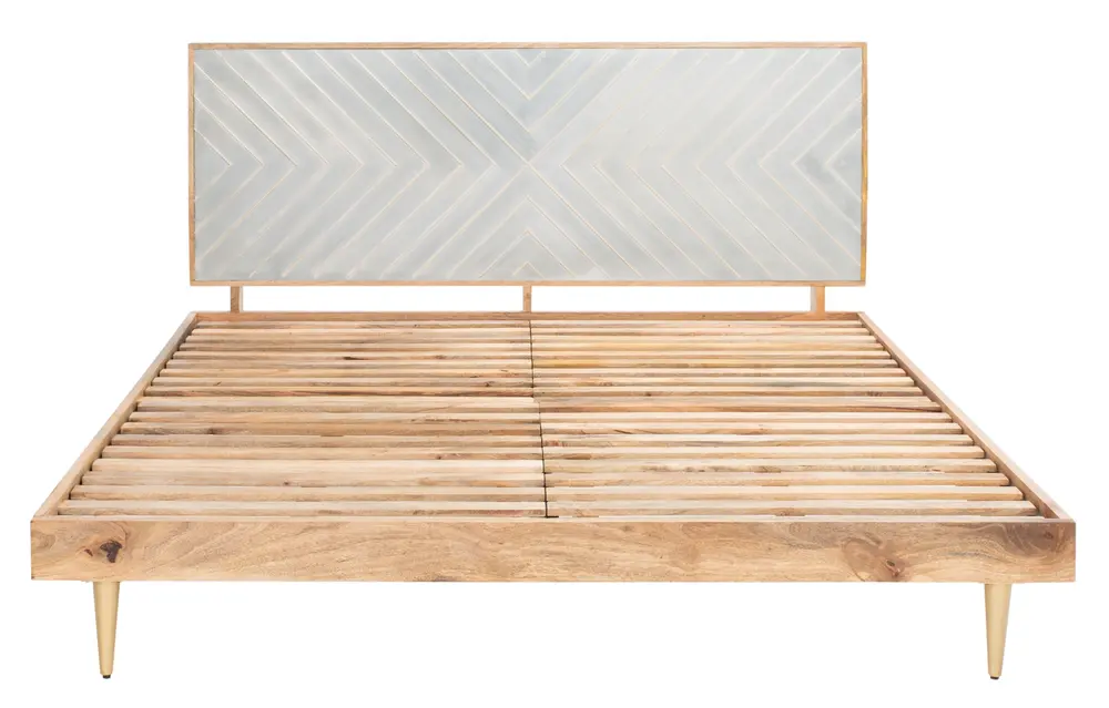 Leni Gold Inlayed Cement Bed