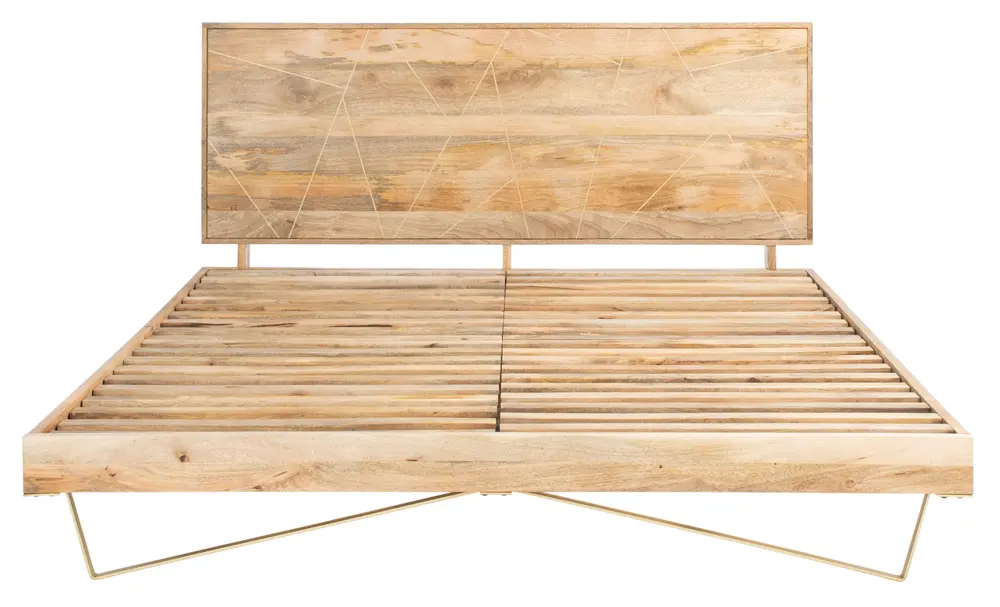 Marigold Gold Inlay Bed