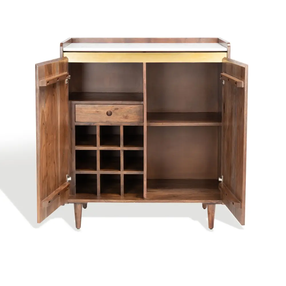 Milana Marble Bar Cabinet