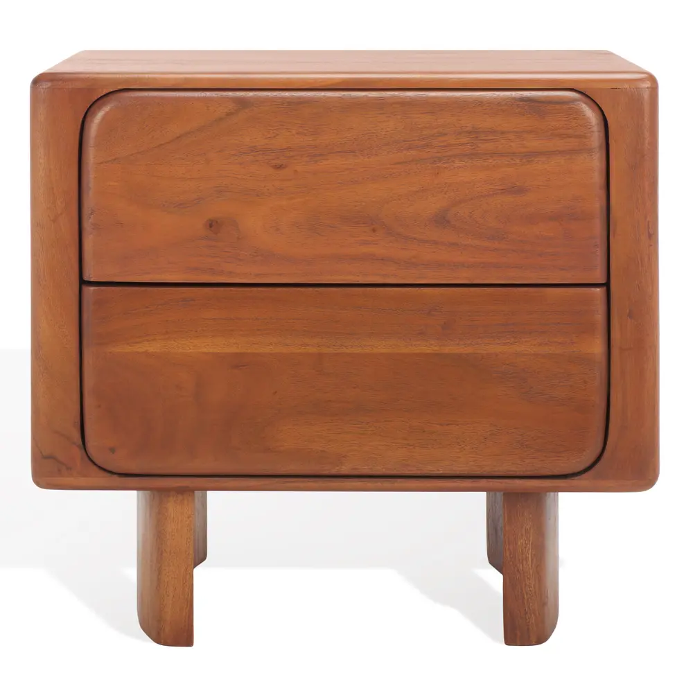 Finley 2 Drawer Wood Nightstand