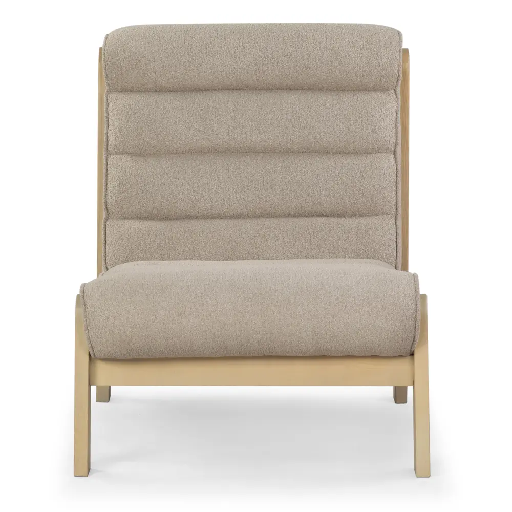 Trixie Channel Tufted Accent Chair