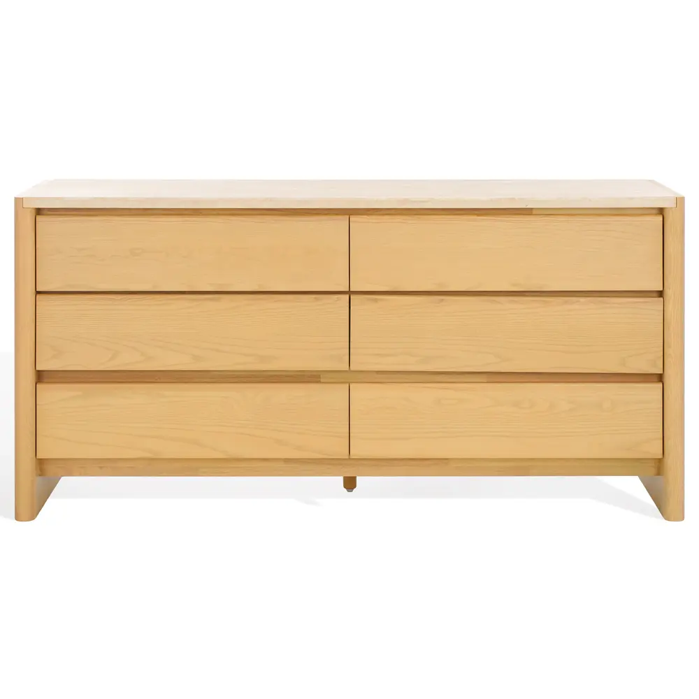 Bellarose Travertine Dresser