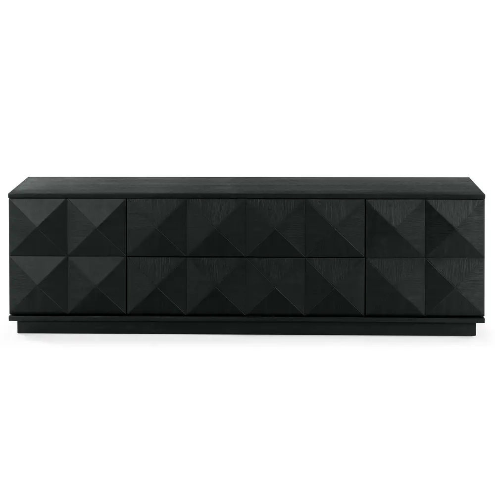 Patty 4 Door Wood Media Stand