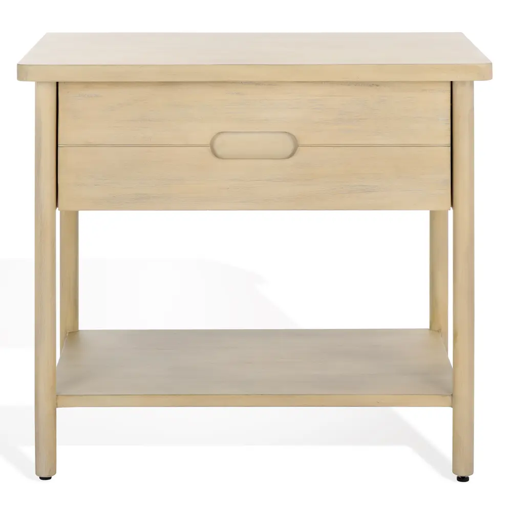 Fayletta 1 Drawer Wood Nightstand
