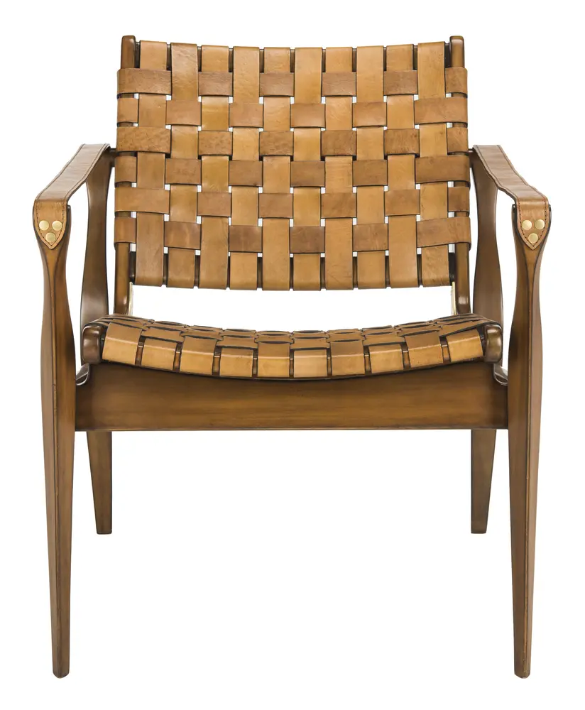 Dilan Leather Safari Chair