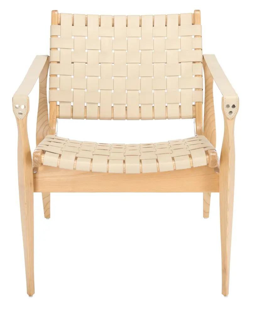 Dilan Leather Safari Chair