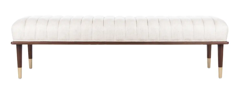 Flannery Mid Century Bench