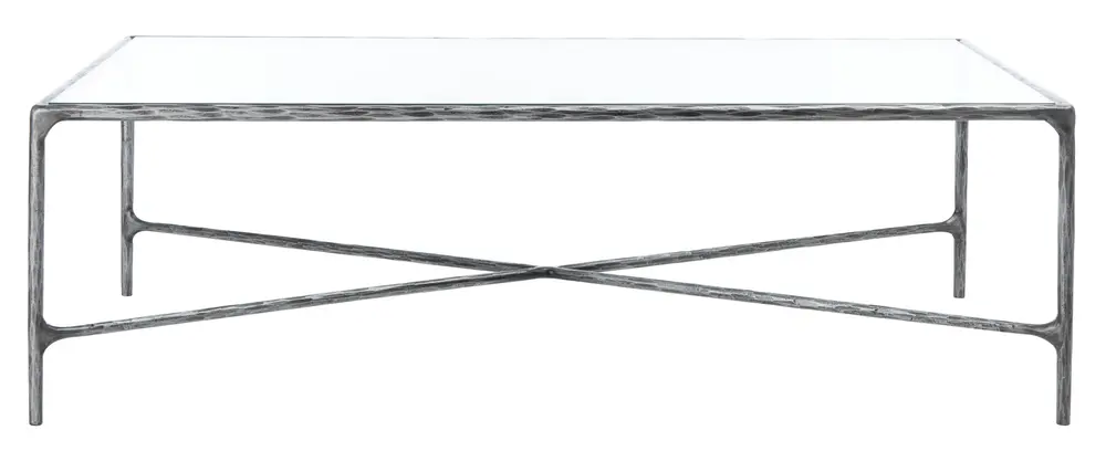 Jessa Rectangle Metal Coffee Table