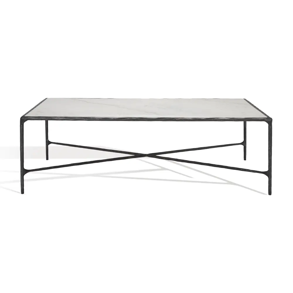Jessa Rectangle Metal Coffee Table