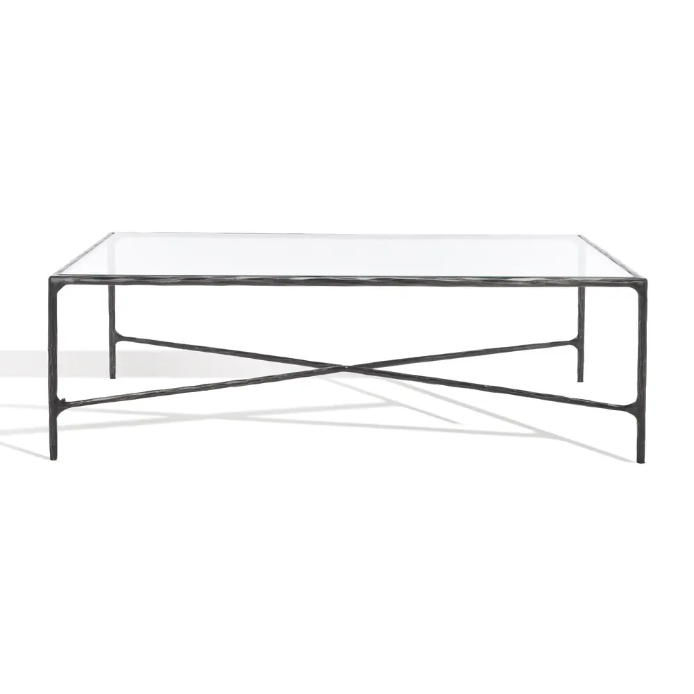 Jessa Rectangle Metal Coffee Table