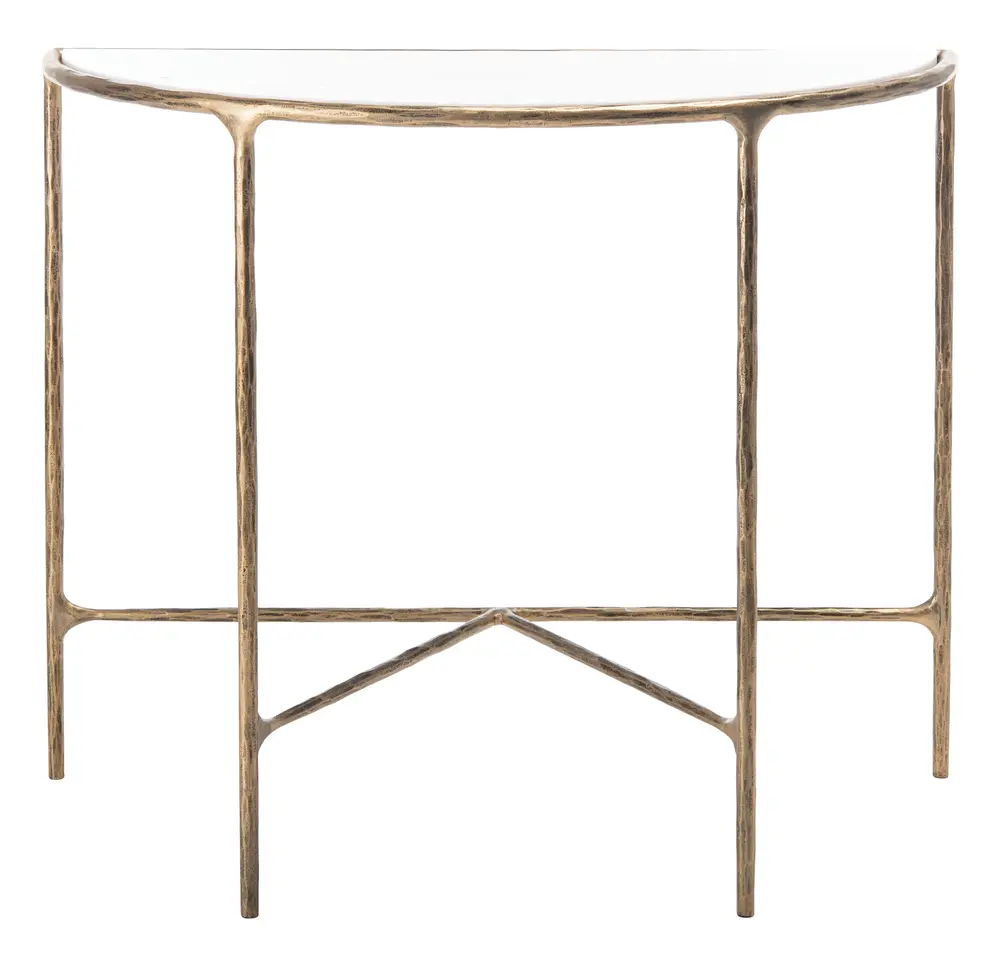 Jessa Forged Metal Console Table