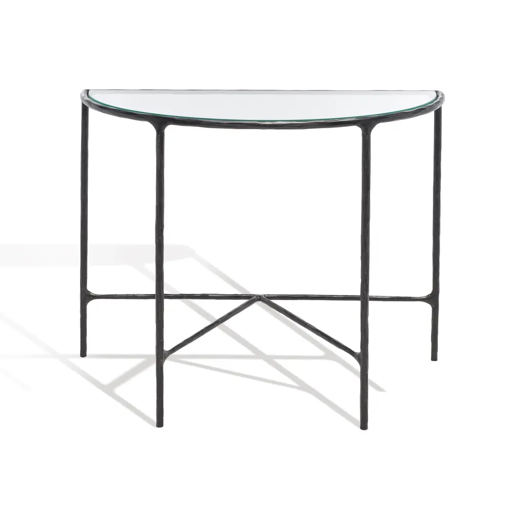 Jessa Forged Metal Console Table