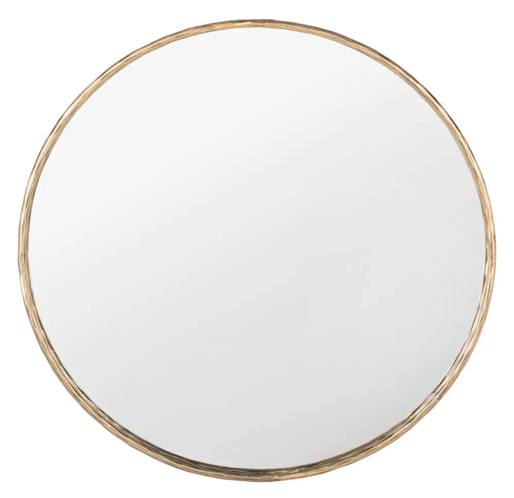 Renee Round Metal Mirror