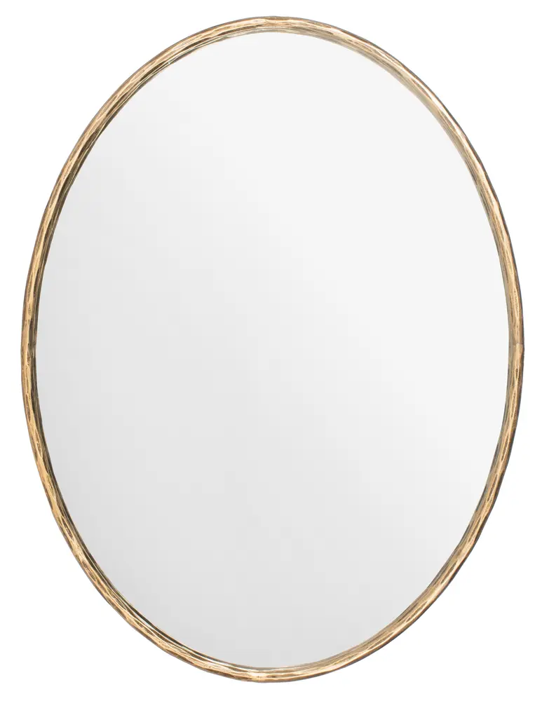 Jebediah Oval Metal Mirror