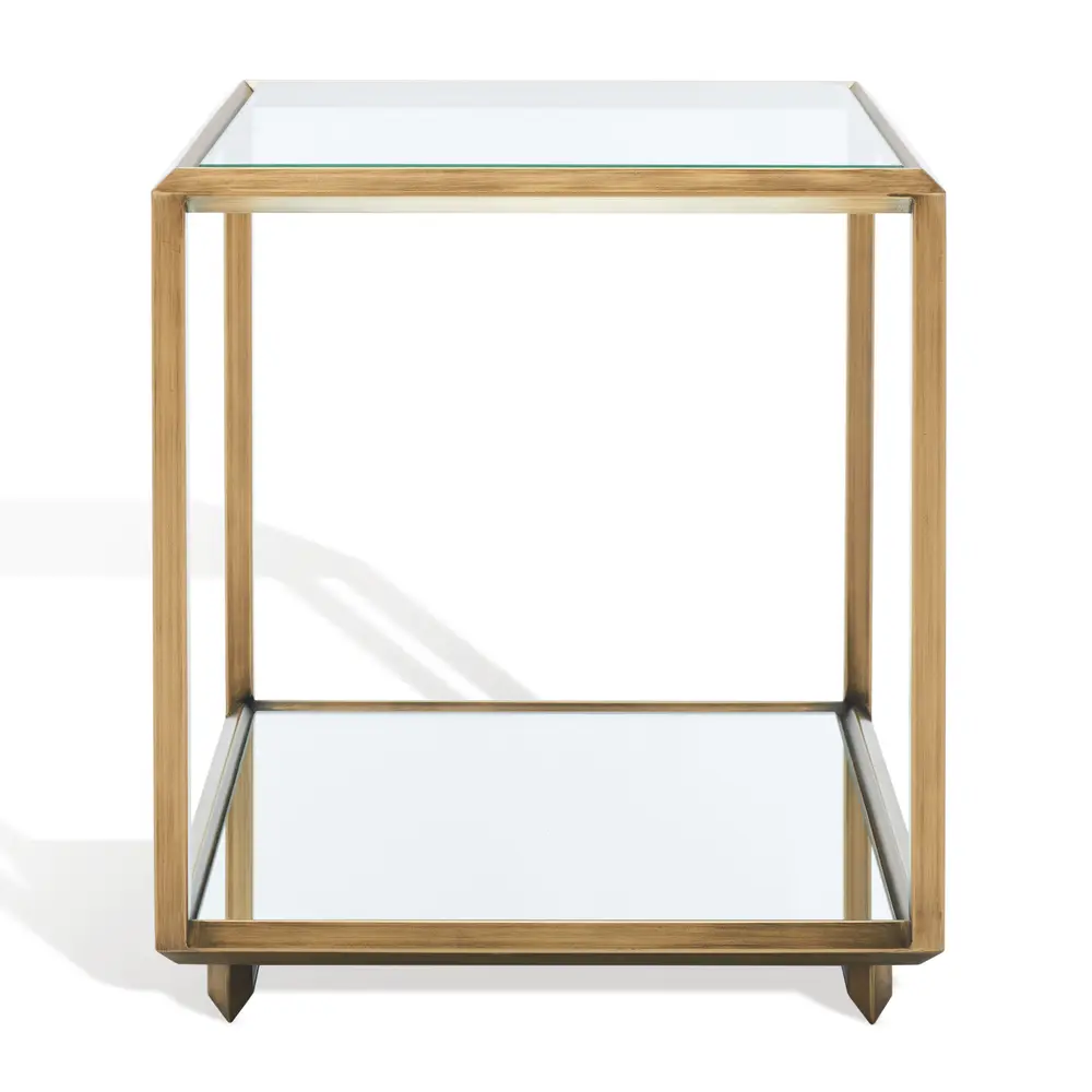 Florabella Mirrored Accent Table