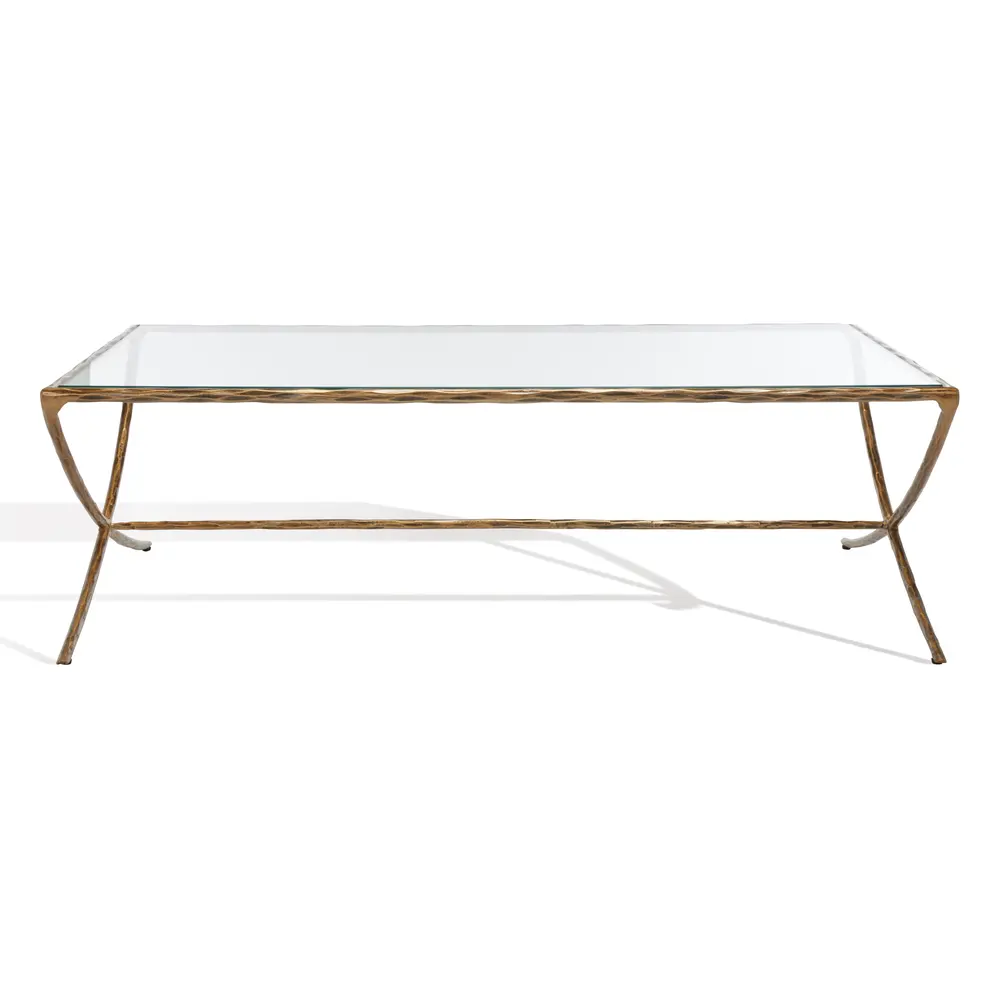 Debbie Rectangle Metal Coffee Table