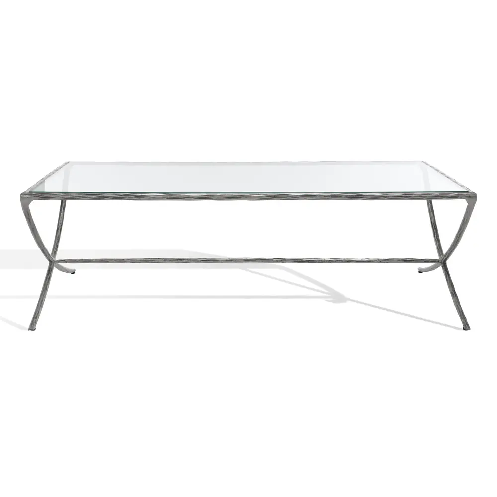 Debbie Rectangle Metal Coffee Table