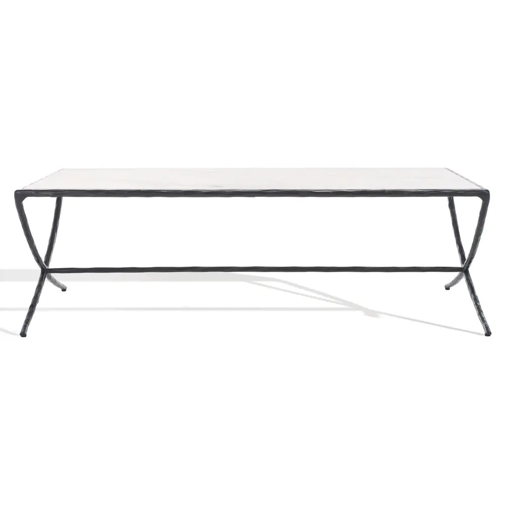 Debbie Rectangle Metal Coffee Table