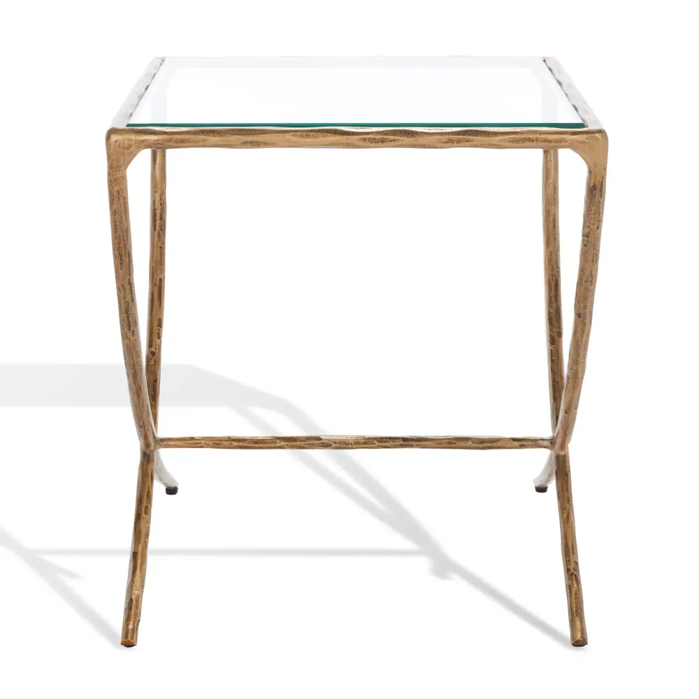 Debbie Square Metal Accent Table