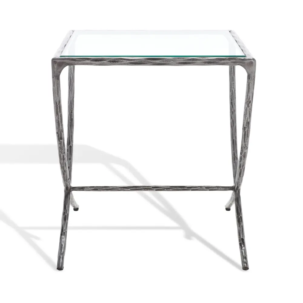 Debbie Square Metal Accent Table