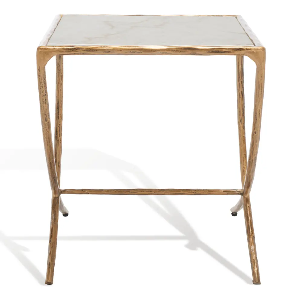 Debbie Square Metal Accent Table