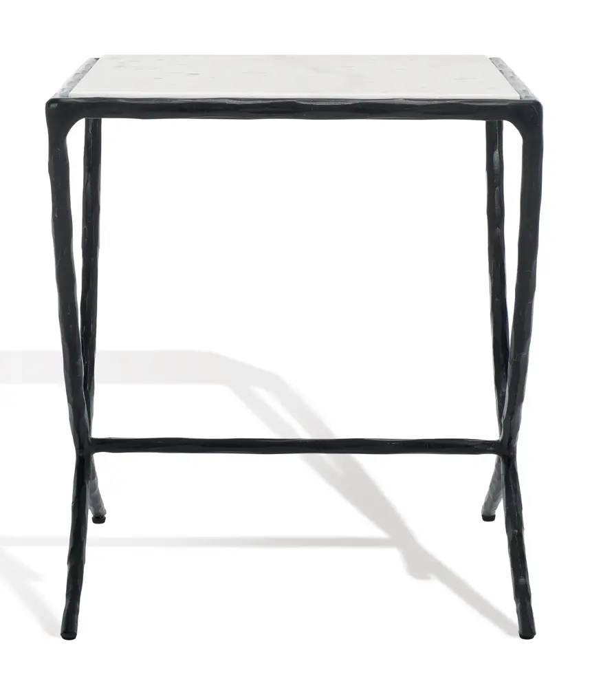 Debbie Square Metal Accent Table