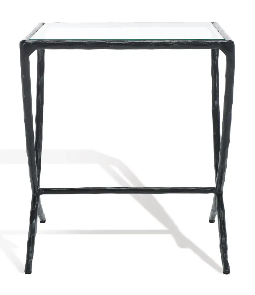 Debbie Square Metal Accent Table