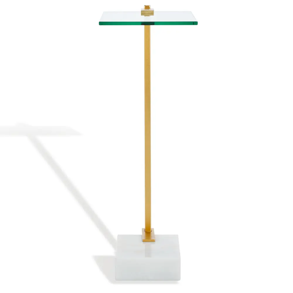 Idris Marble Base Drink Table