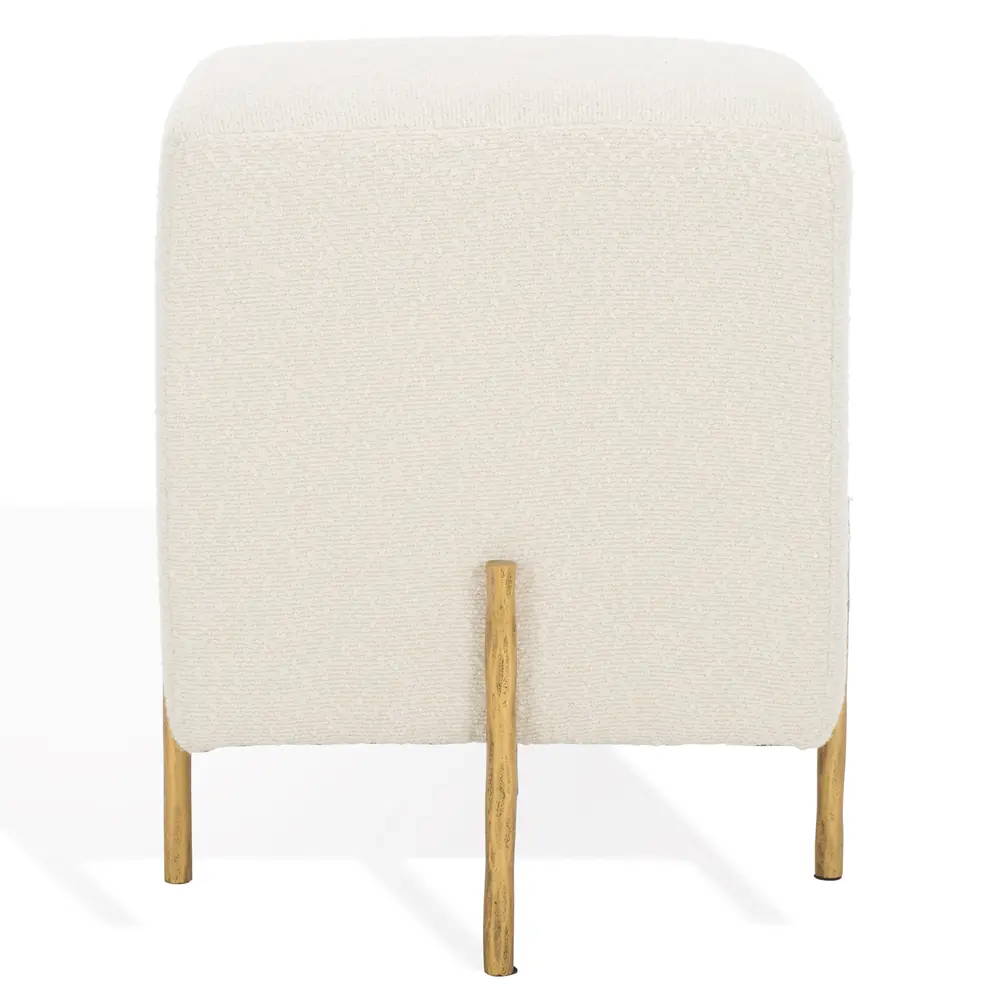 Jessa Square Boucle Ottoman