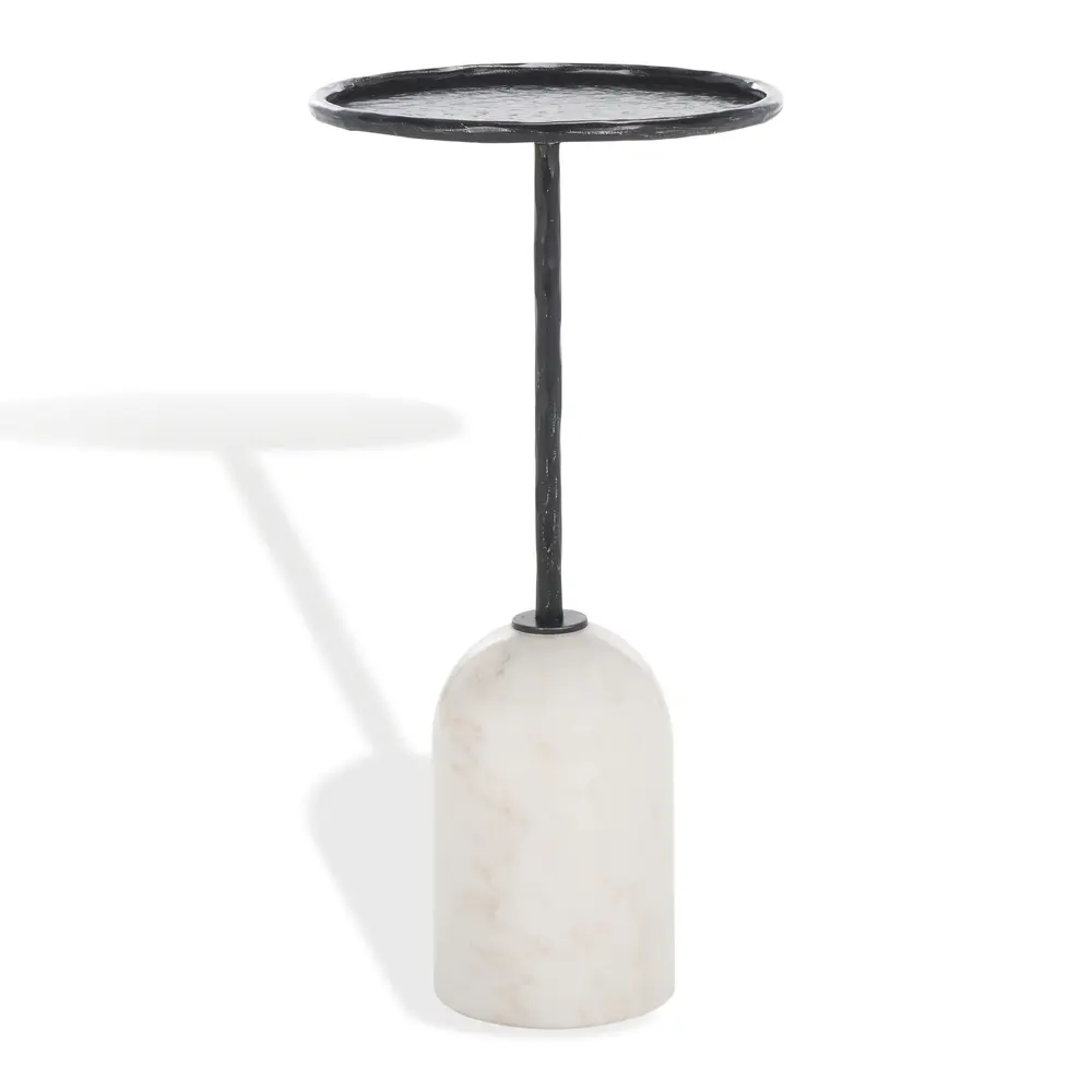 Tanyarose Metal And Marble Drink Table
