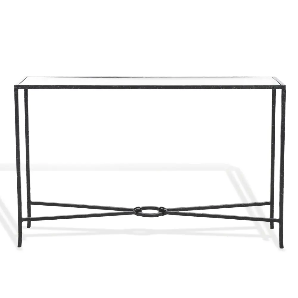 Tauri Forged Metal Rectangle Console Table