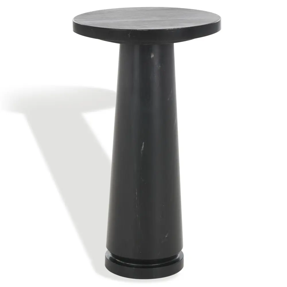 Valentia Round Marble Accent Table