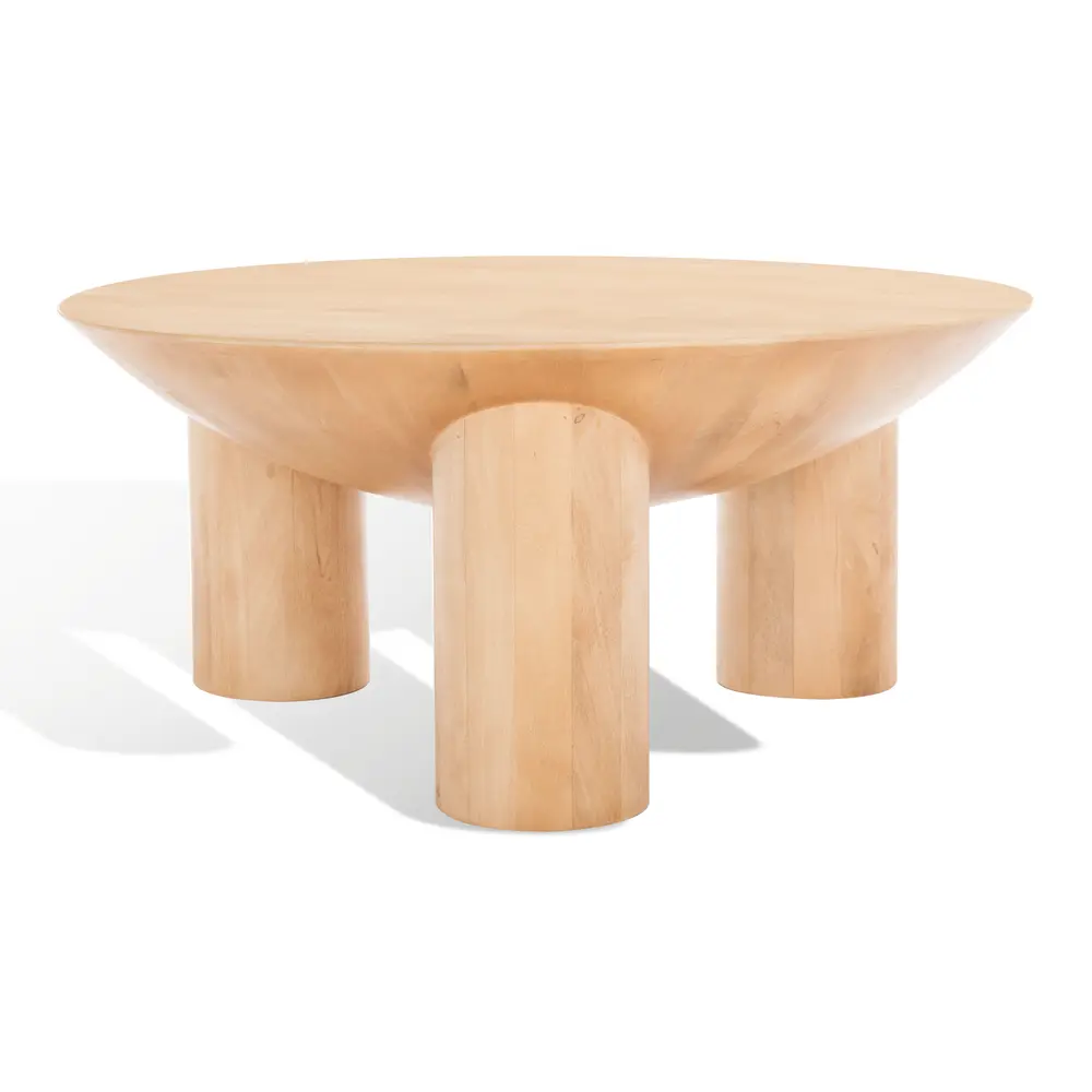 Calhoun Round Wood Coffee Table