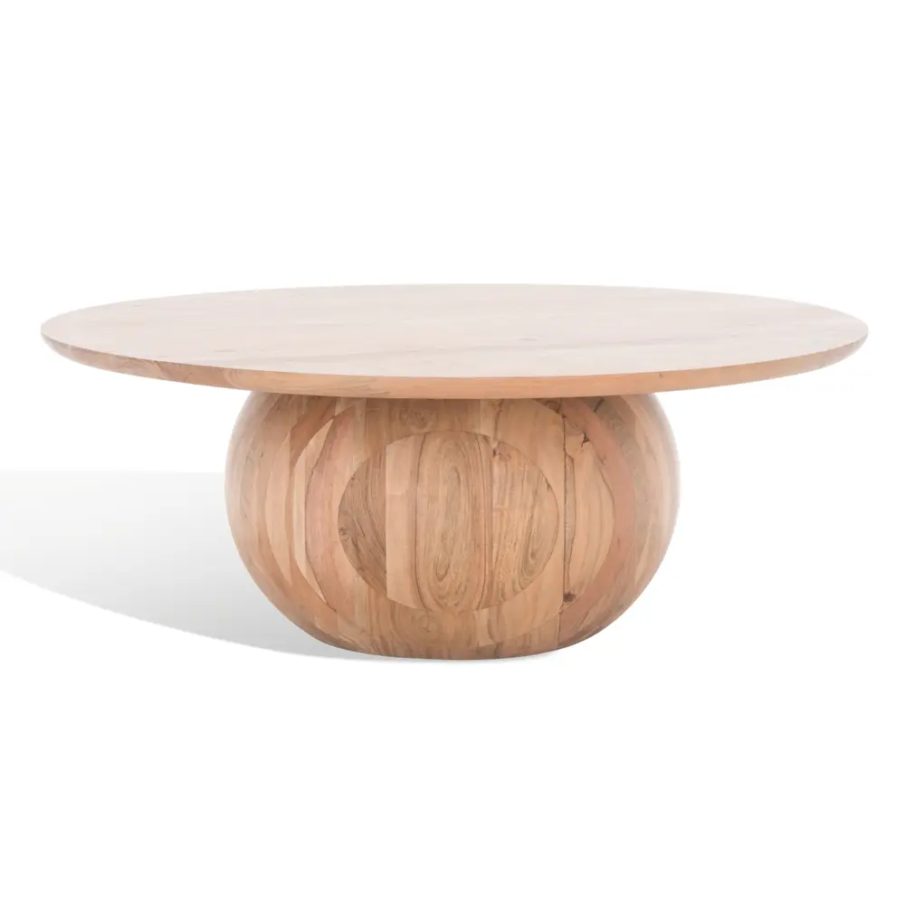Gabribella Round Wood Coffee Table
