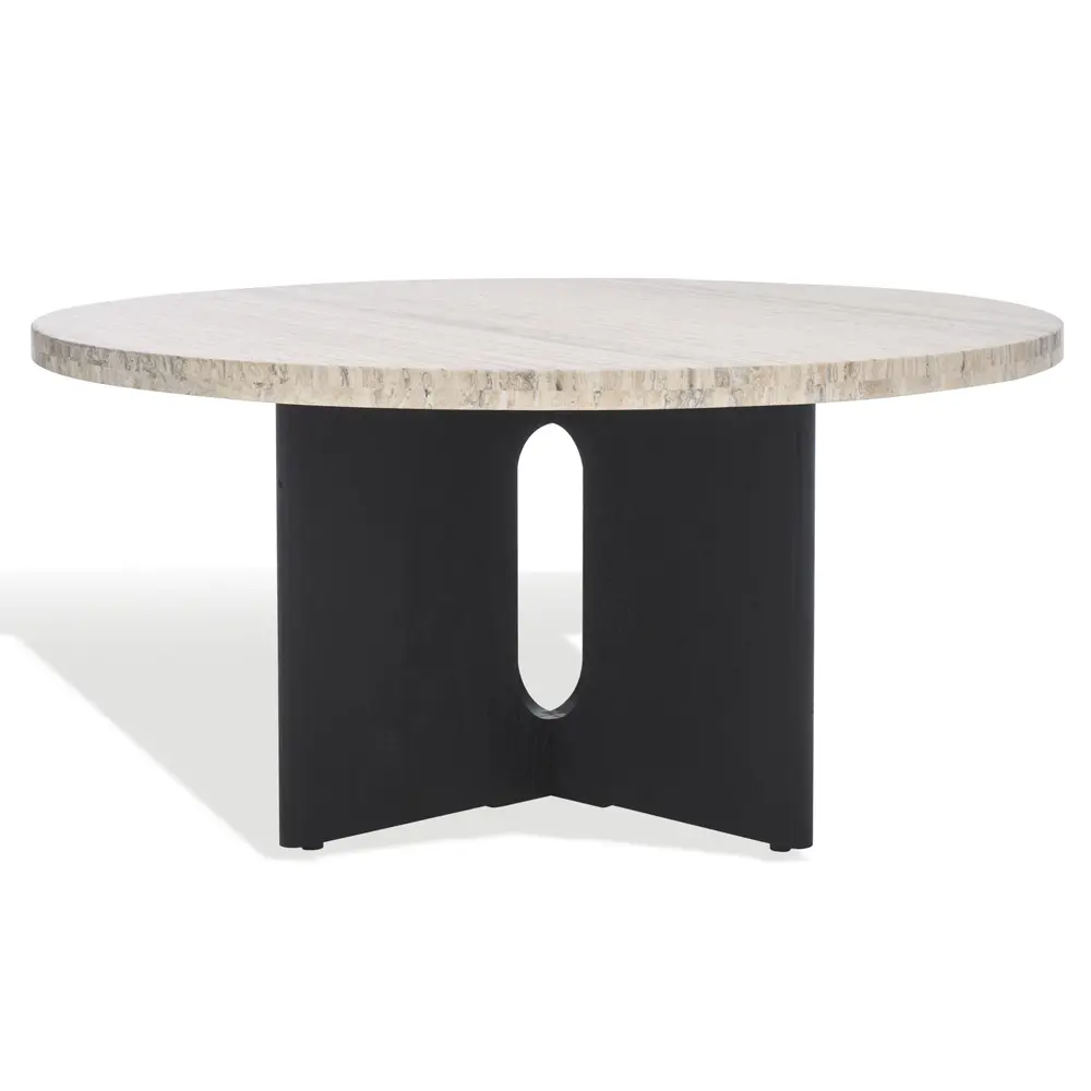 Shayna Travertine Coffee Table