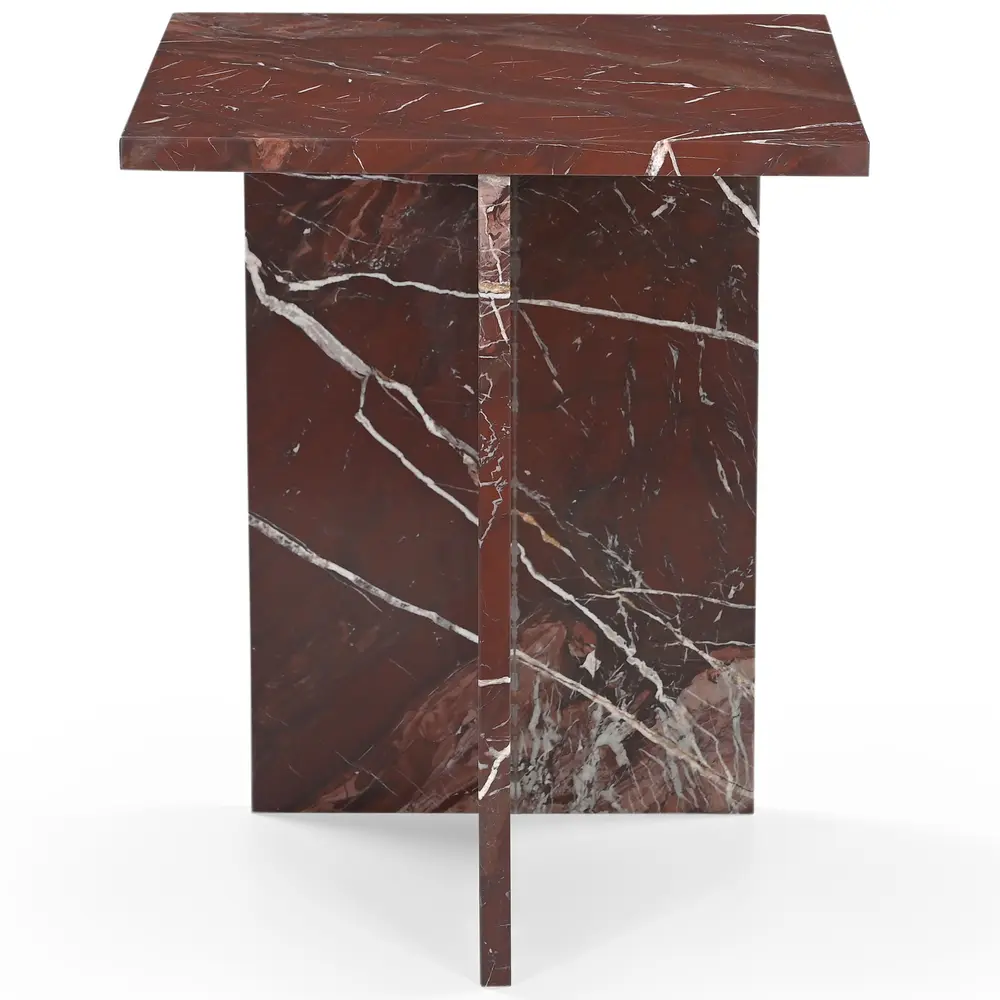 Adriano 2 Leg Marble Accent Table